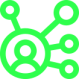 pictogramme avatar numerique vert