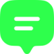 pictogramme phylactère vert